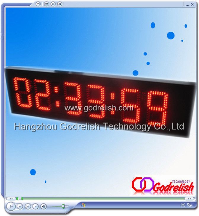 8inch outdoor led countdown clck